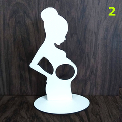 20 Lembrancinhas Gestante E Chá De Bebê 15cm - MODELO 2