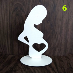 20 Lembrancinhas Gestante E Chá De Bebê 15cm - MODELO 6