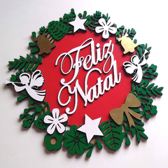 Guirlanda de Natal - Natureza - 30x30cm na internet