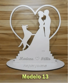 10x Lembrancinha De Casamento MODELO 13 c/ 1 cão