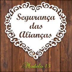 Placa Cerimônia Casamento Modelo 13 - Personalize sua frase - MDF-branco