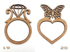 80x Anel Porta Guardanapo Personalizado Mdf Crú Casamento - comprar online