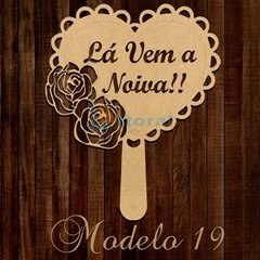 Placa Cerimônia Casamento Modelo 19 - Personalize sua frase - MDF-CRU