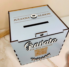 Urna Pix Dos Noivos - Gravata + 5- gravatinhas Brinde na internet
