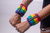 Munhequeira elástico Rainbow - comprar online