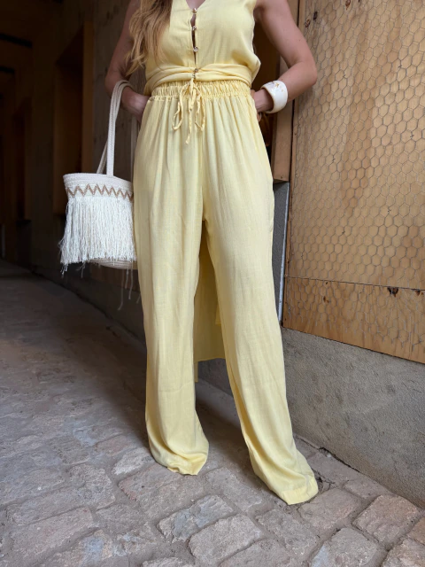 CALÇA NATI VISCOLINHO C ELASTANO