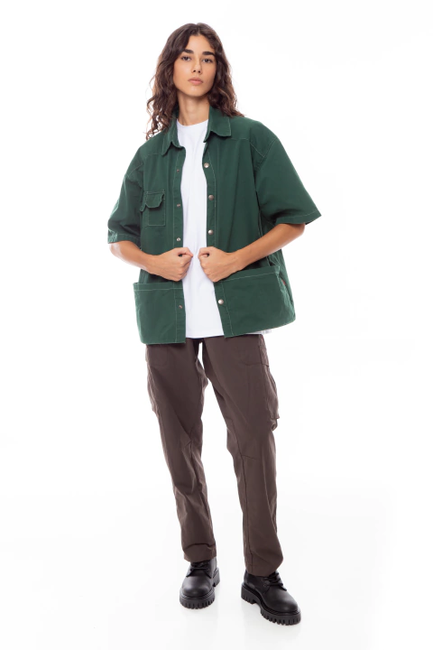 Camisa BOXY ZERMATT GREEN