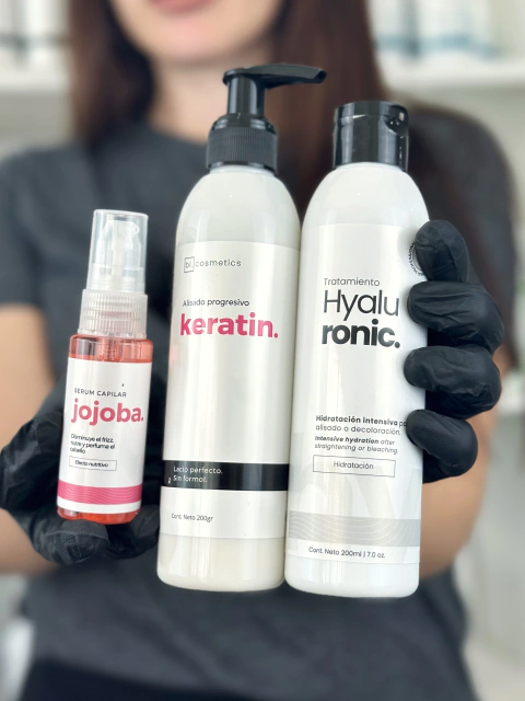 Combo Keratin (Alisado + T. Hyaluronic + Serum Jojoba) - comprar online