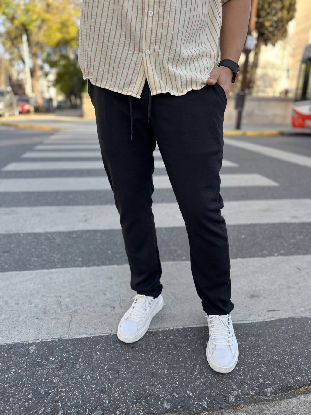 Pant Genoa Negro