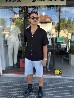 Camisa Giovanni Negra en internet