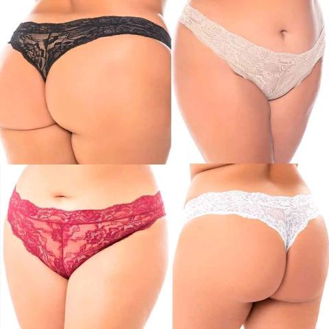 PROMO JULIANA COLALESS PUNTILLA X3