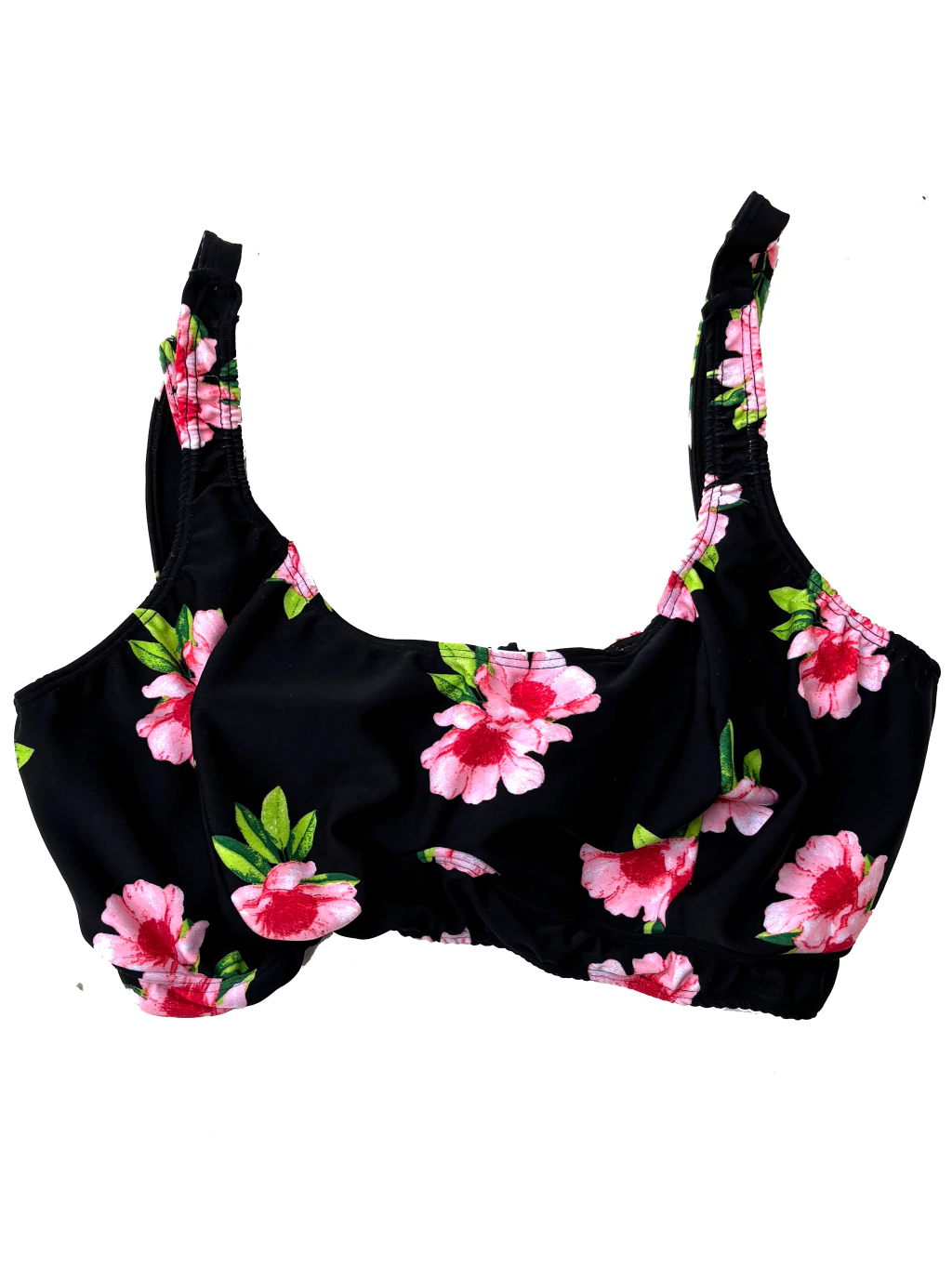 Top Maria flores negro