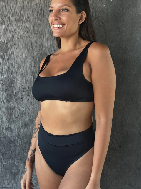 Bikini VENECIA con culotte less con cintura doble