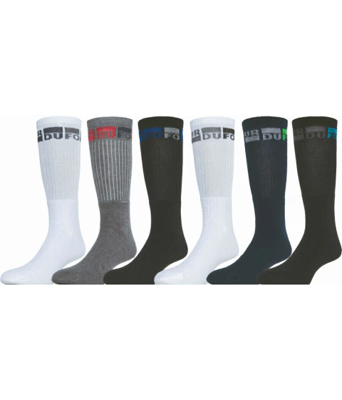 Promo John: Pack x 3 pares de medias altas de toalla