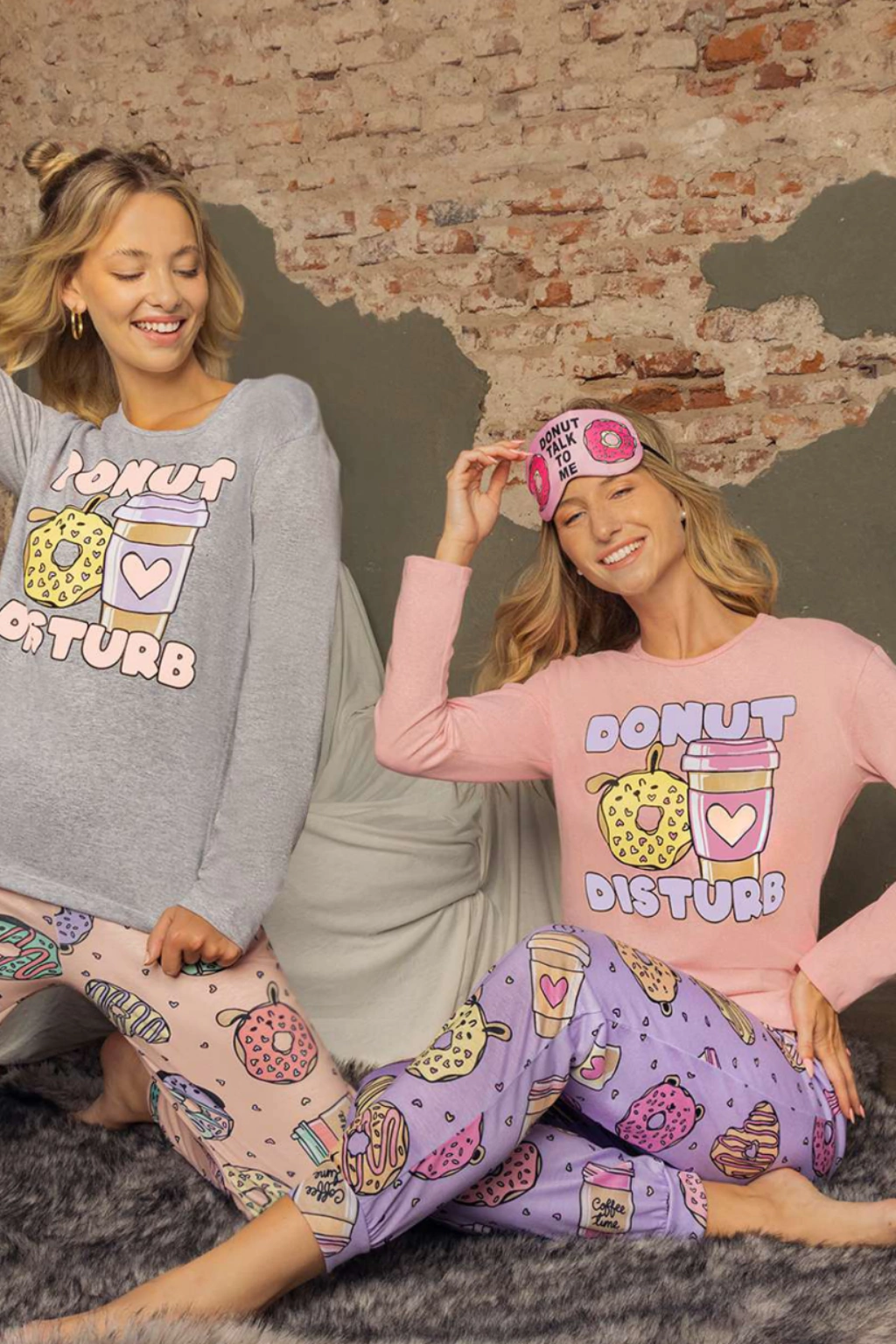 Pijama Largo DONUT DISTURB