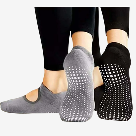 PROMO YOGA: Pack x 3 soquetes con antideslizante - comprar online