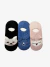 PROMO BEAR: pack x3 soquetes de chenille con orejitas
