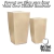 Formas de Fibra para fazer Vasos Quadrado Clássico Tam 1 e 2 - comprar online