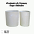 Conjunto de Formas para fazer Vasos Cilindro