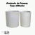 Conjunto de Formas para fazer Vasos Cilindro