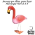 Formas de Fibra para fazer Flamingos Tam 2 e 3