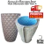 Forma de Fibra para fazer Vaso Diamante Alto Tam 1 - comprar online