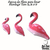 Formas de Fibra para fazer Flamingos Tam 1, 2 e 3