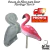 Forma de Fibra para fazer Flamingo Tam 3 - buy online