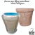 Formas de Fibra para fazer Vasos Caixa Palma, Folhagem e Vaso Rei Tam 2 Todos com Pés - buy online