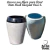 Forma de Fibra para fazer Vaso Funil Simples Tam 1