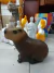 Forma de Fibra para fazer Capivara em Cimento - buy online