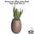Forma de Fibra para fazer Vaso Oval Tam 2 - comprar online