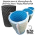 Pacote com 3 Tamanhos de Formas para fazer Vasos Diamante