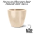 Forma de Fibra para fazer Vaso Redondo Novo Tam 1 - tienda online