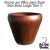 Forma de Fibra para fazer Vaso Boca Larga Tam 1 - buy online