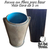 Forma de Fibra para fazer Vaso Cone de 1 m - comprar online