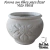 Forma de Fibra para fazer Vaso Floral - ArtSul Formas 
