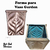 Forma de Fibra para fazer Vaso Garden na internet