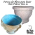 Forma de Fibra para fazer Vaso Palma Tam 2 com Pés - buy online