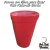 Forma de Fibra para fazer Vaso Redondo Borda Lançamento