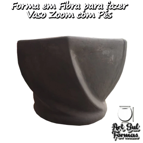 Forma de Fibra para fazer Vaso Zoom Lançamento com Pés - comprar online