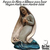 Forma de Fibra e Silicone para fazer Santa Virgem Maria com menino Jesus