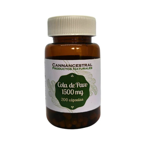 COLA DE PAVO 1500 MG 200 CAPSULAS - comprar online