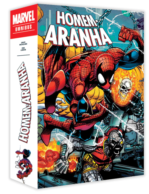 Caixa para Homem-Aranha | David Michelinie e Erik Larsen | Omnibus