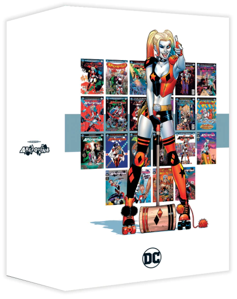 Caixa para Arlequina | Universo DC Renascimento | WHITE - comprar online