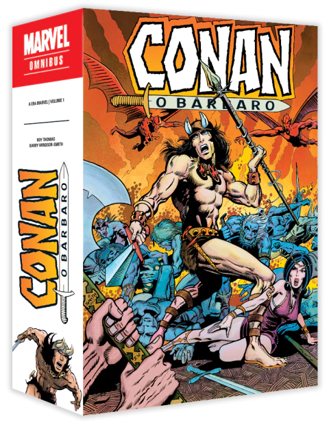 Caixa para Conan O Bárbaro | A Era Marvel | Vol. 1 | Omnibus