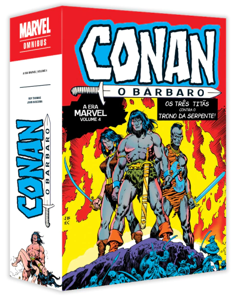 Caixa para Conan O Bárbaro | A Era Marvel | Vol. 4 | Omnibus