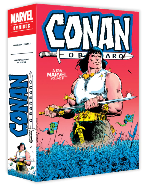 Caixa para Conan O Bárbaro | A Era Marvel | Vol. 8 | Omnibus - comprar online