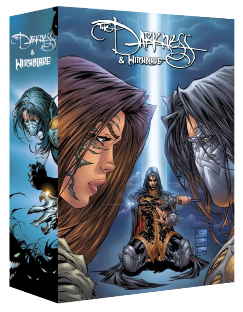Caixa Para Darkness & Witchblade | Ed. Abril | 25 Edições
