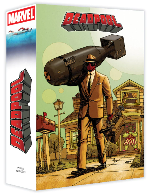 Caixa Para Deadpool | 1ª Série | Marvel comics